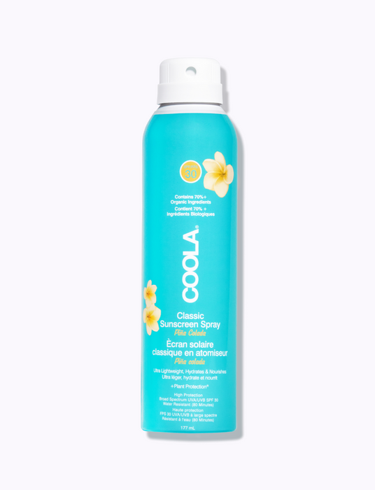COOLA Classic Body Organic Sunscreen Spray SPF 30 - Piña Colada