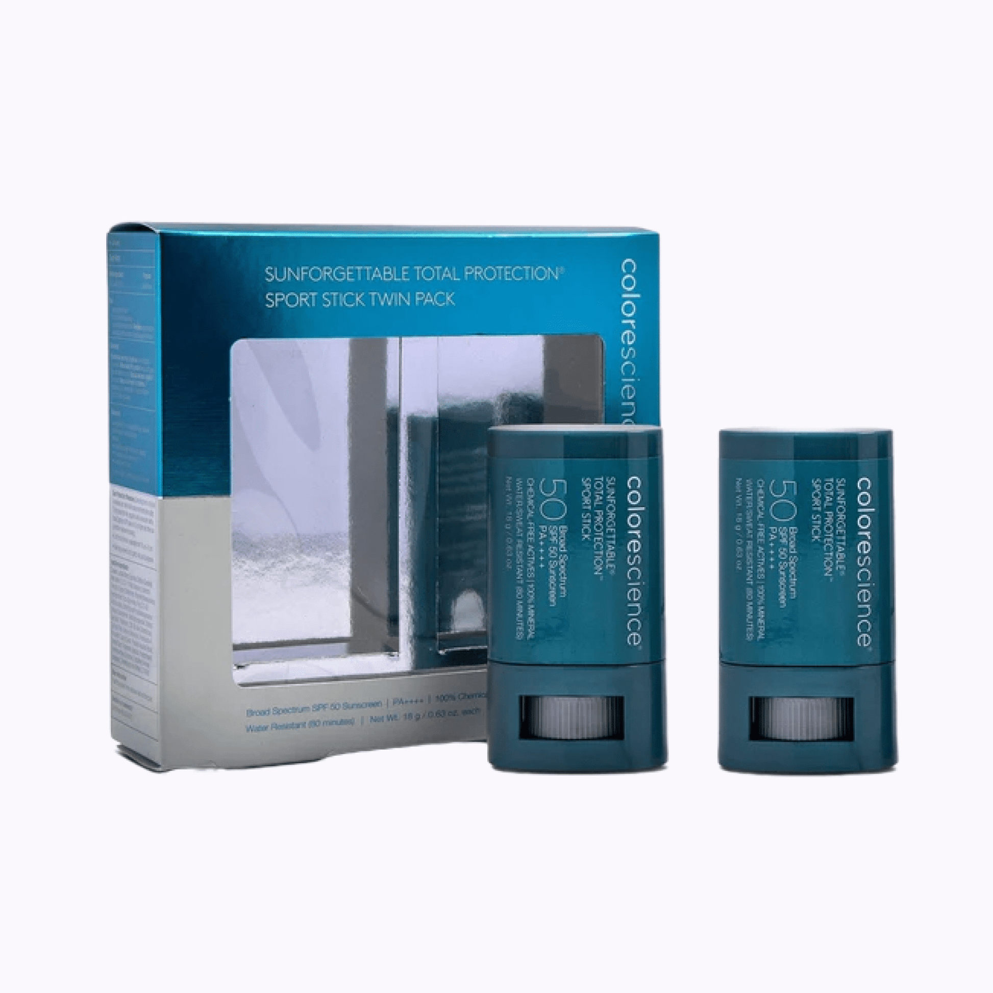 Colorescience Total Protection Sport Stick SPF 50 Twin Pack - DermStreet