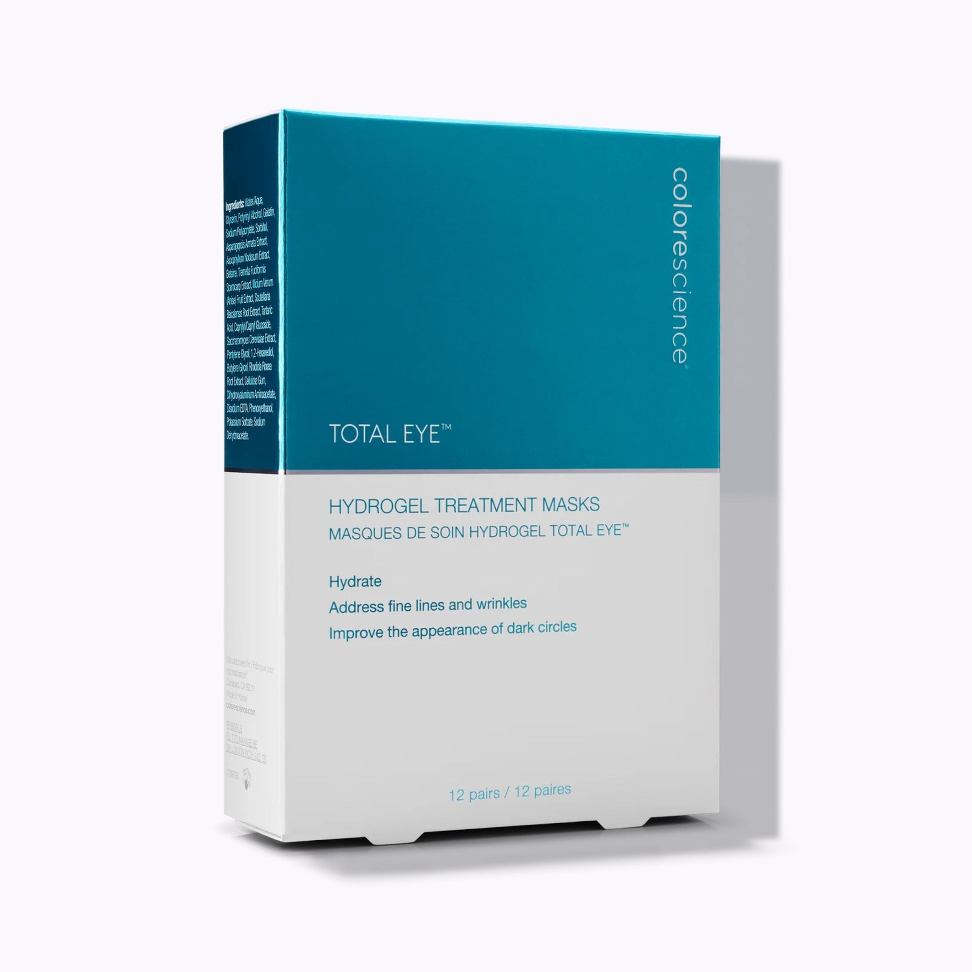 Colorescience Total Eye Hydrogel Treatment Masks - DermStreet