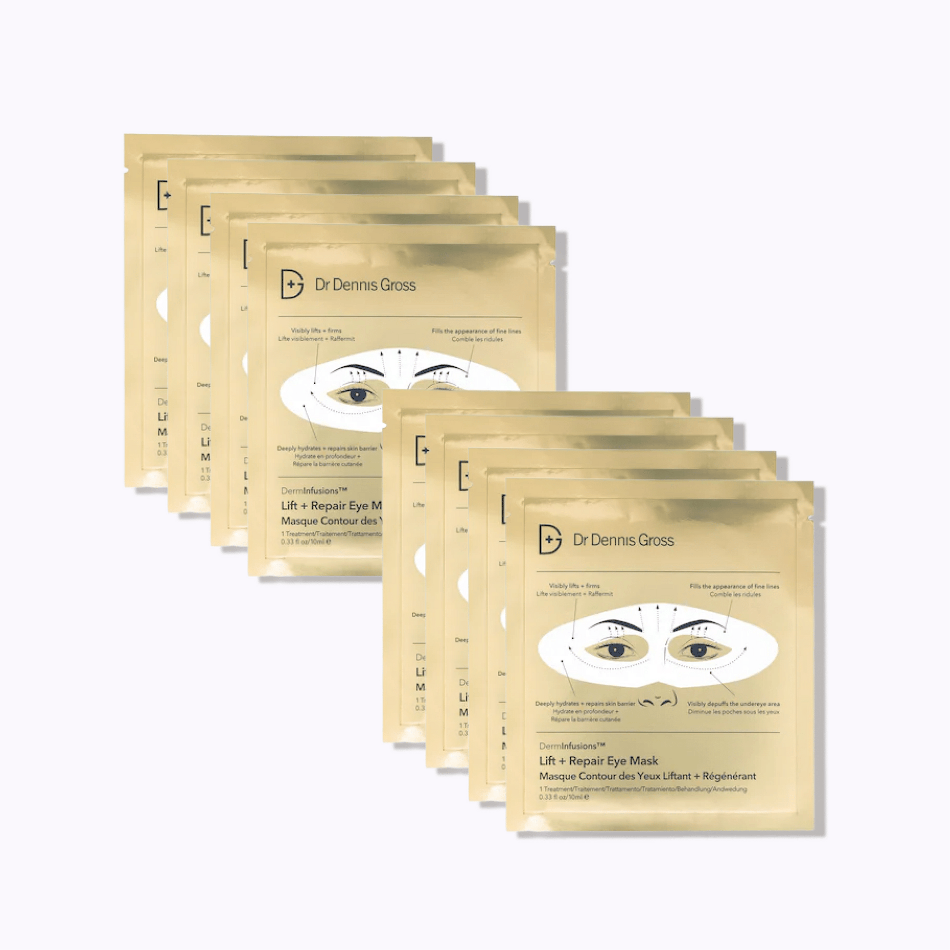 Dr. Dennis Gross DermInfusions™ Lift + Repair Eye Mask - DermStreet