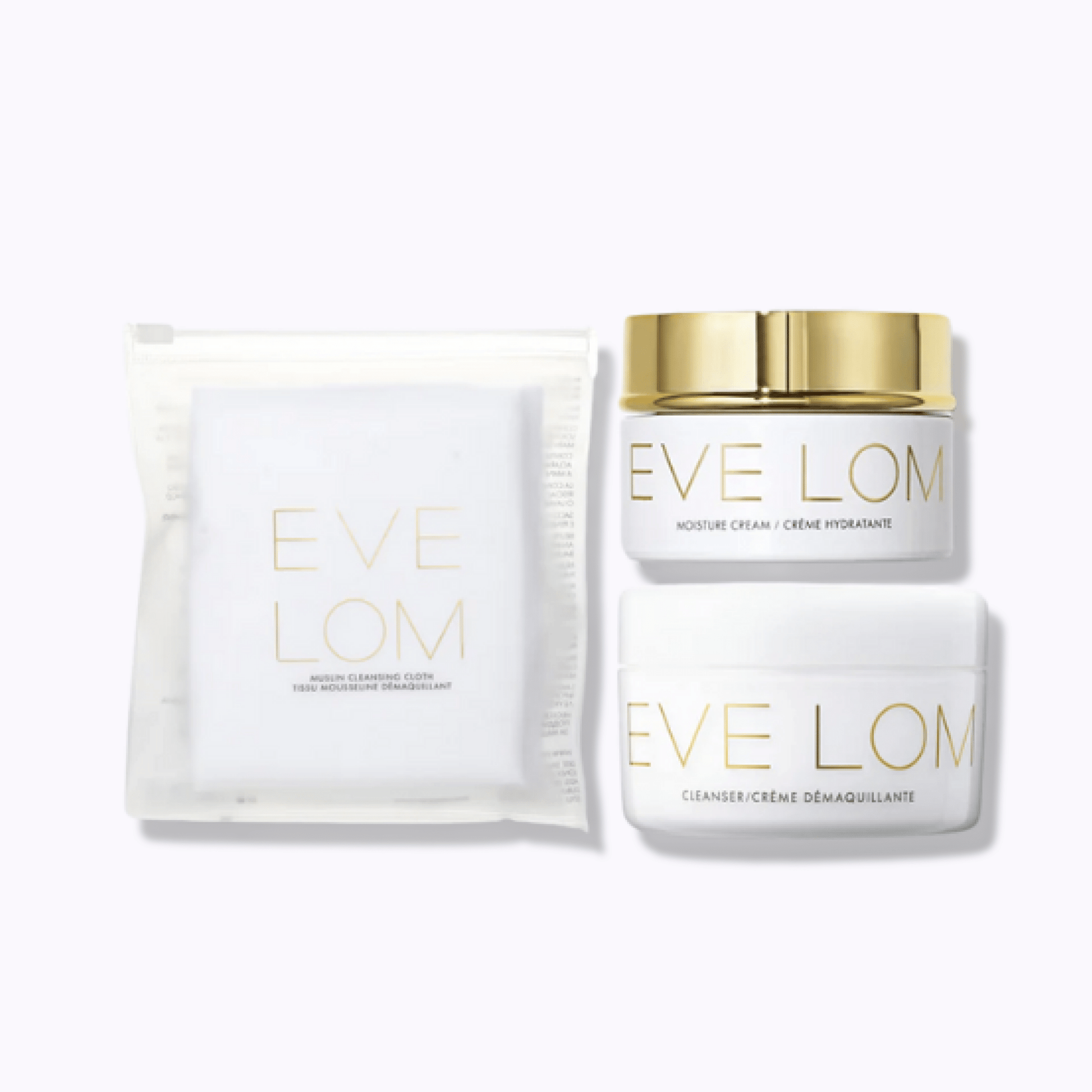 EVE LOM Cleanse & Hydrate Trio - DermStreet