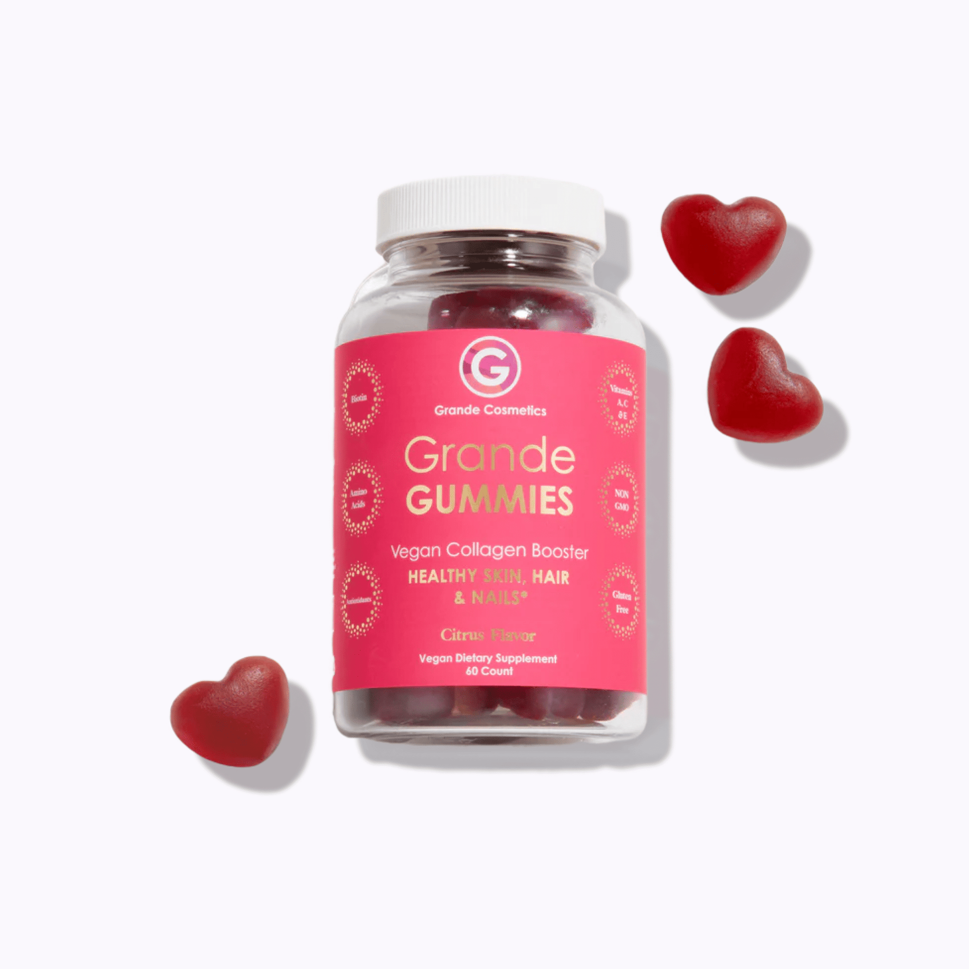 Grande Cosmetics GrandeGUMMIES Vegan Collagen Booster - DermStreet