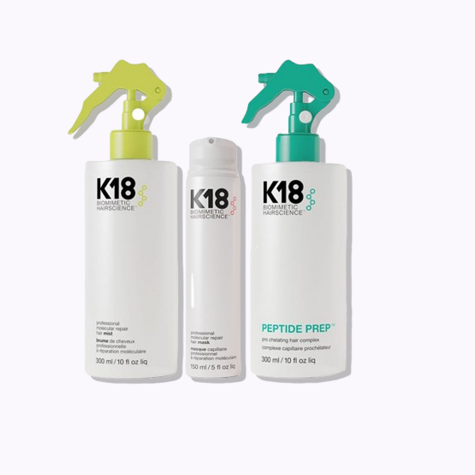 K18 Prep + Repair Service Essentials Set - DermStreet