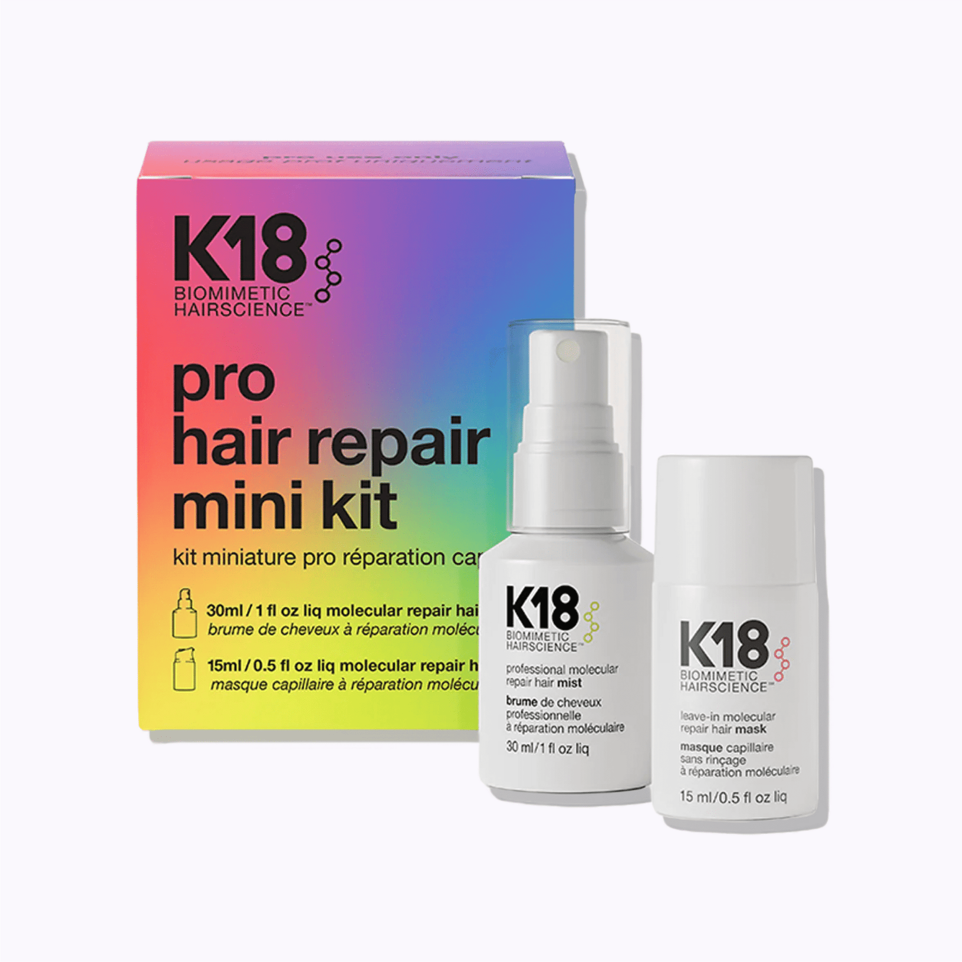 K18 Pro Hair Repair Mini Kit - DermStreet