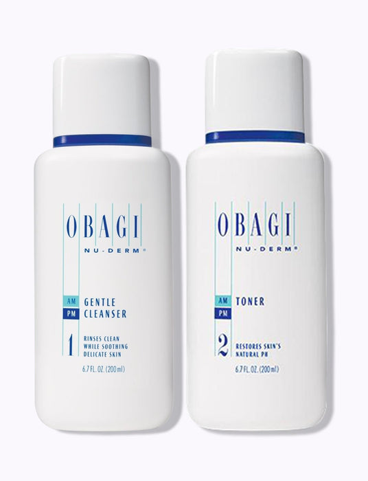 Obagi Nu - Derm Cleansing & Toning Duo - DermStreet