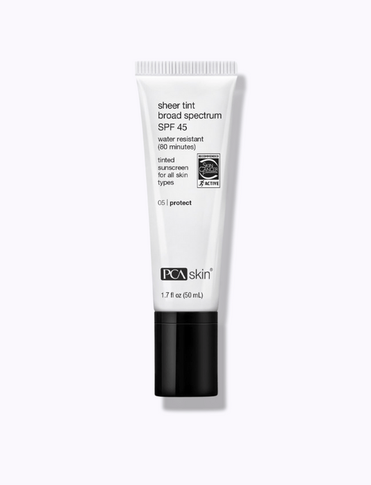PCA Skin Sheer Tint Broad Spectrum SPF 45 - DermStreet
