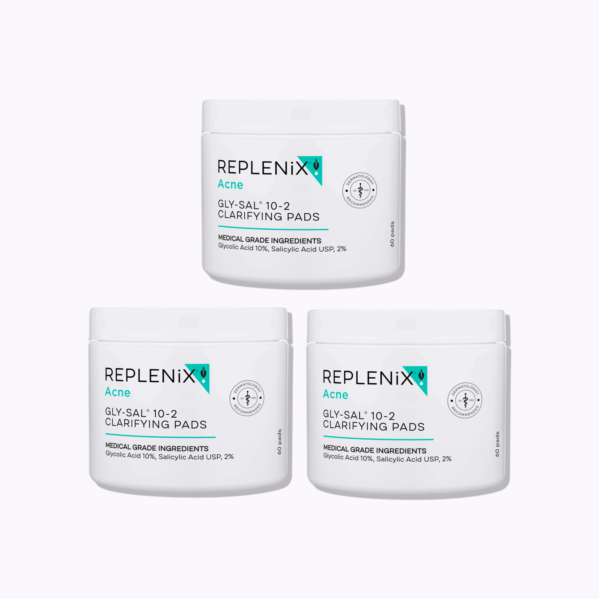 Replenix Gly - Sal 10 - 2 Clarifying Pads - DermStreet