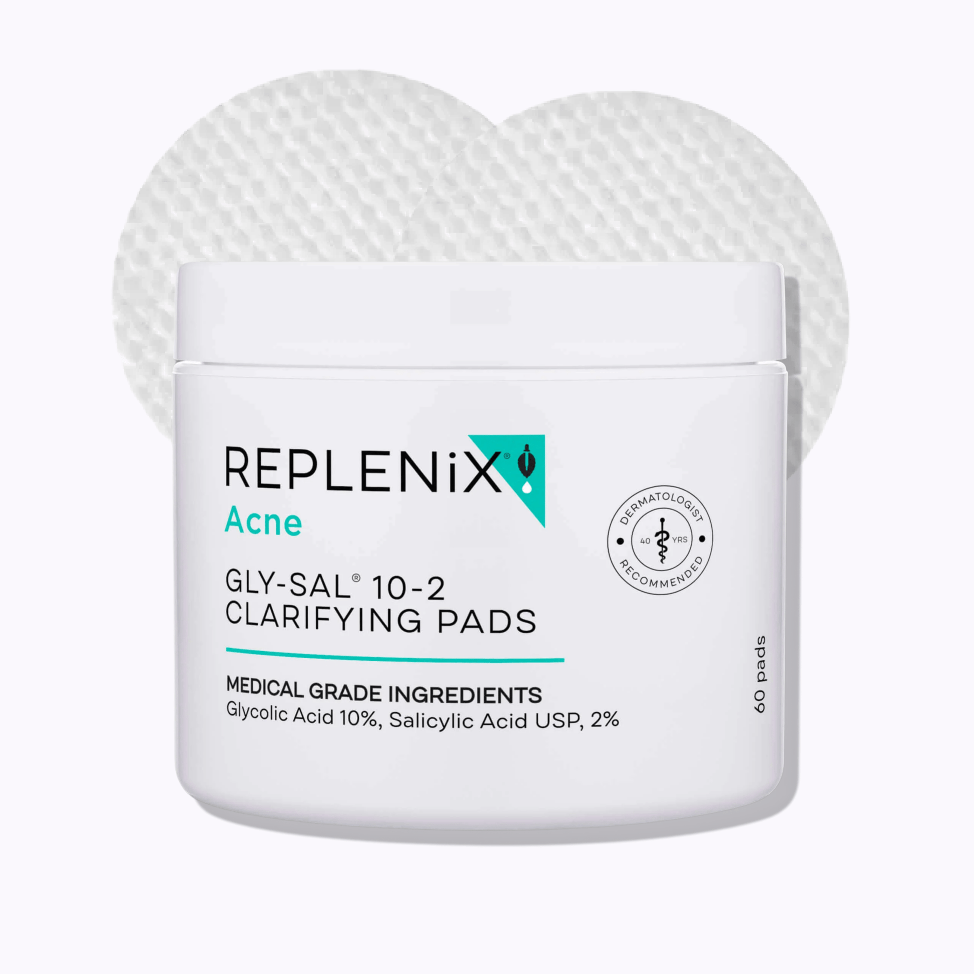 Replenix Gly - Sal 10 - 2 Clarifying Pads - DermStreet
