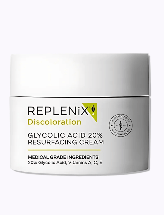 Replenix Glycolic Acid 20% Resurfacing Cream - DermStreet