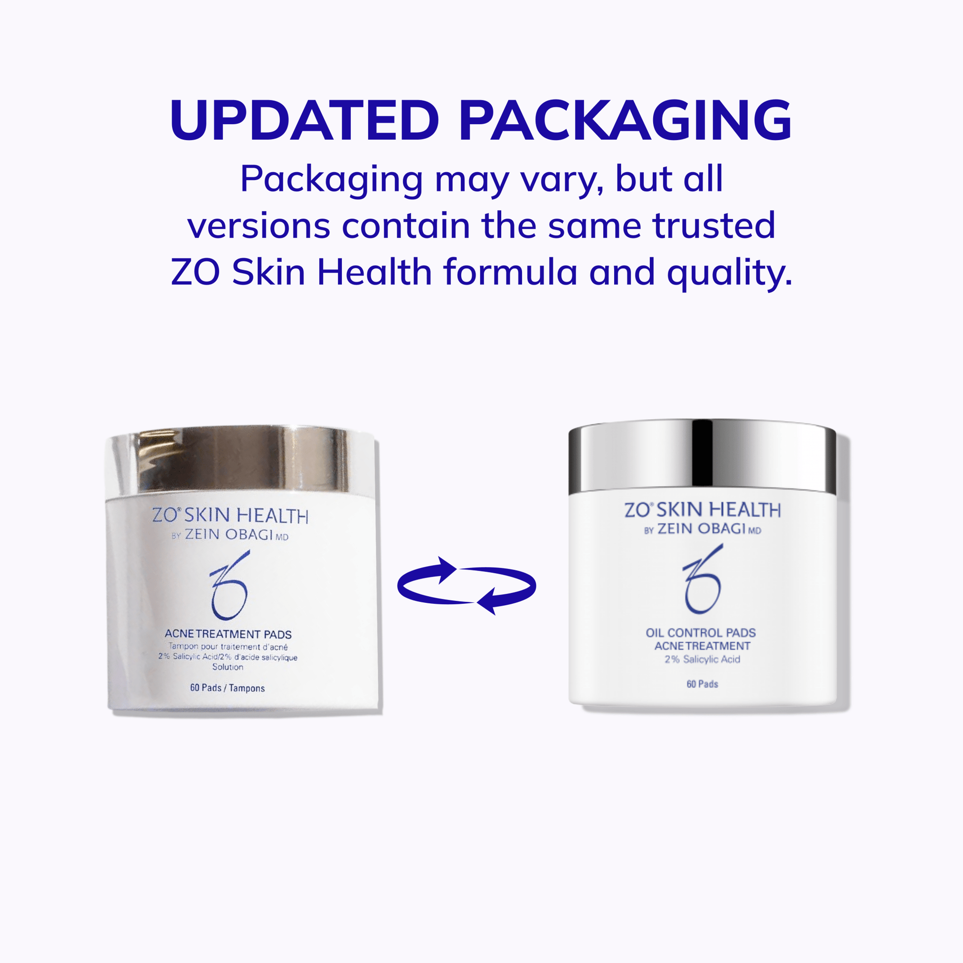 ZO Skin Health Oil Control Pads Acne Treatment - DermStreet