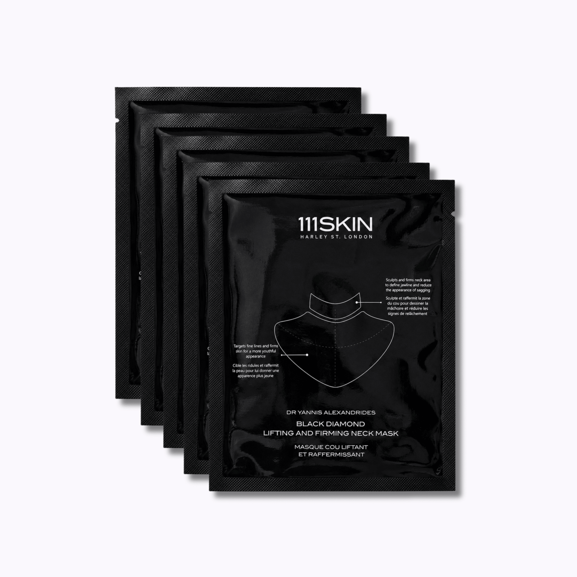 111SKIN Black Diamond Lifting & Firming Neck Mask - DermStreet