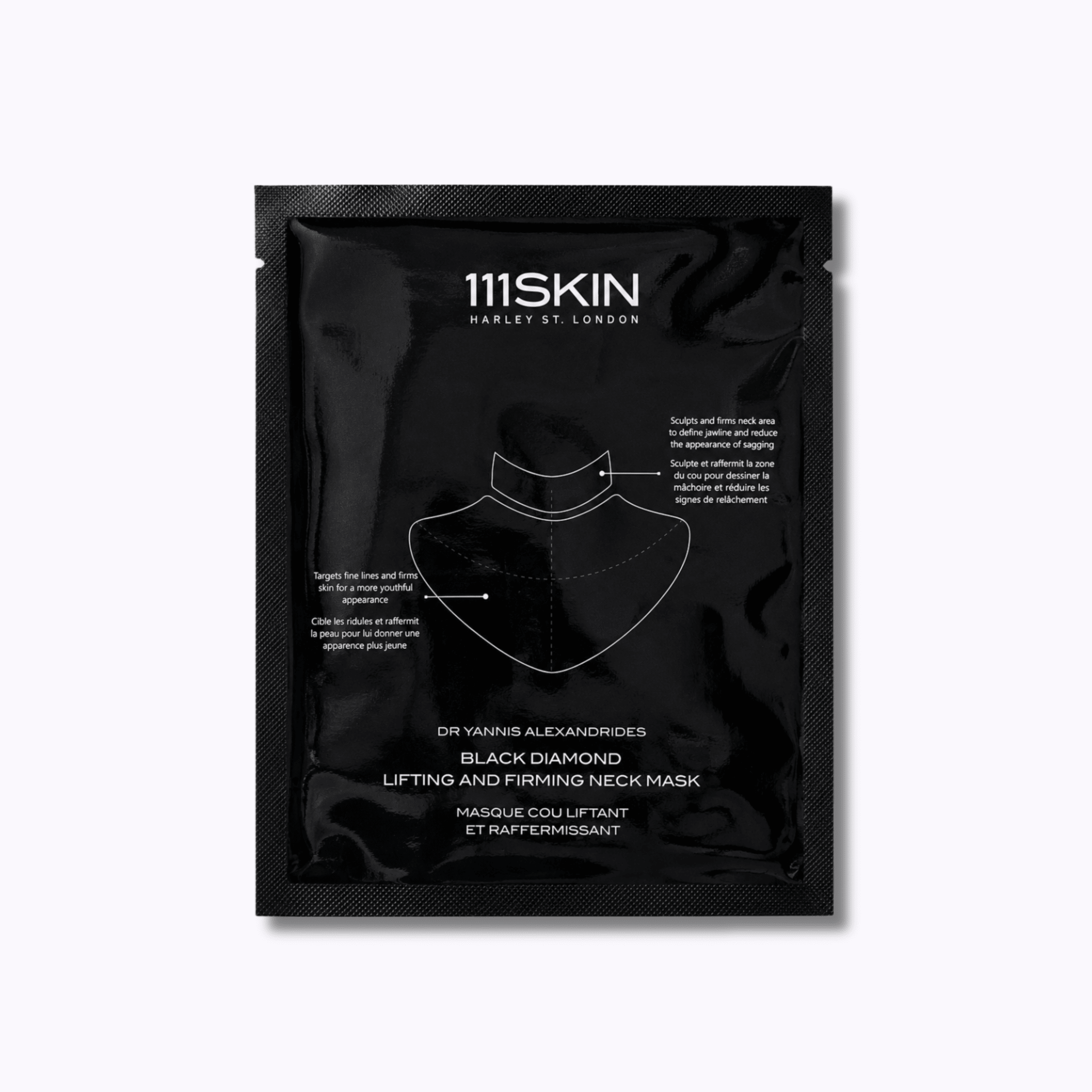 111SKIN Black Diamond Lifting & Firming Neck Mask - DermStreet