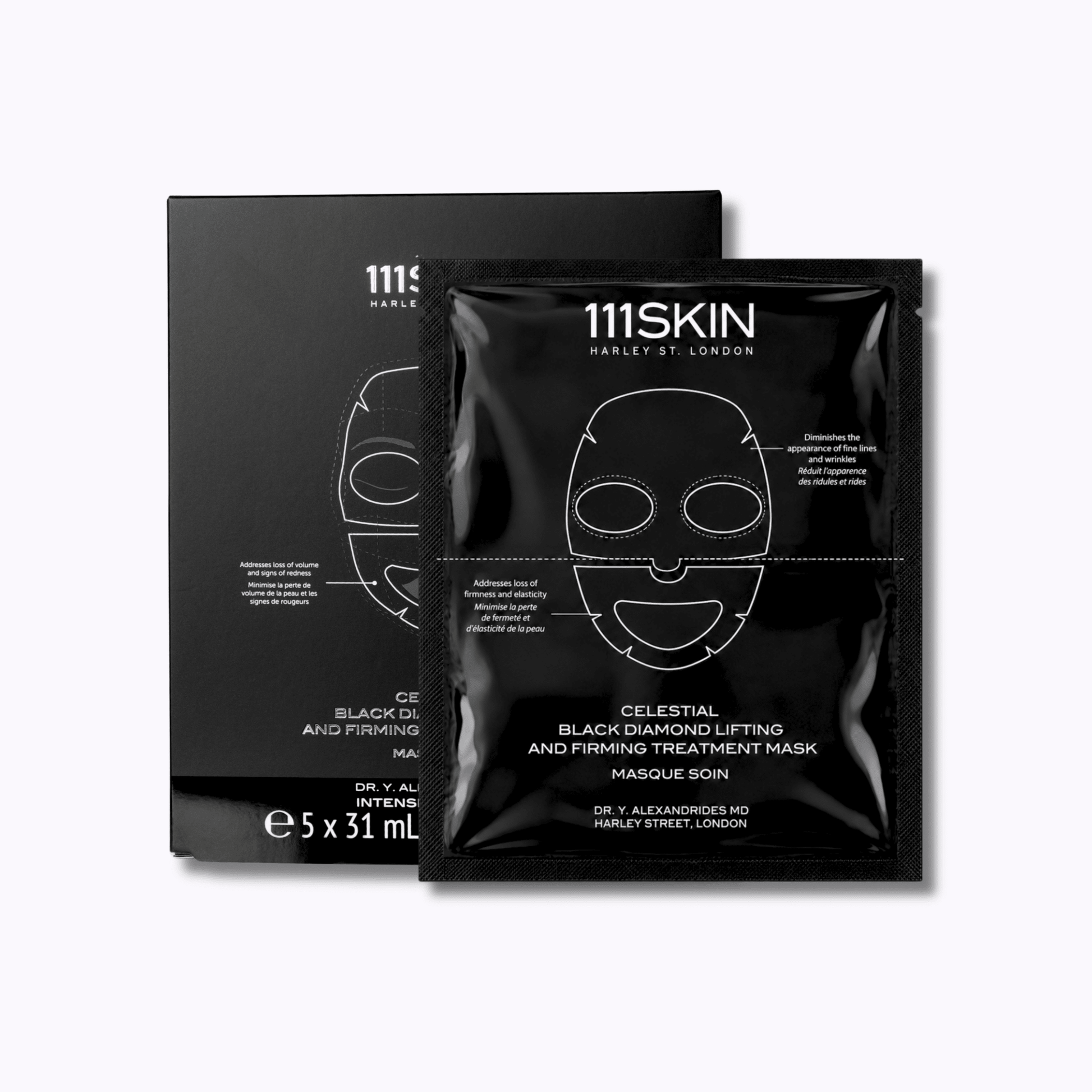 111SKIN Celestial Black Diamond Lifting and Firming Face Mask - DermStreet