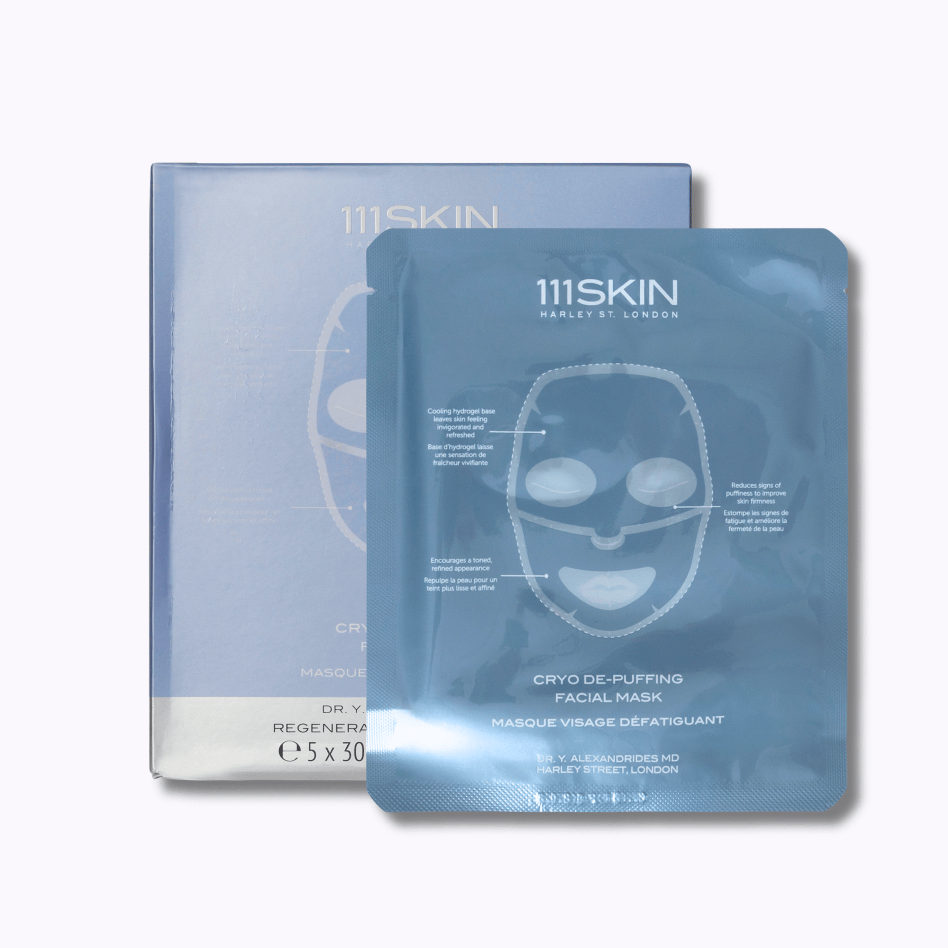 111SKIN Cryo De-Puffing Facial Mask - DermStreet