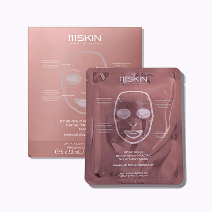 111SKIN Rose Gold Brightening Facial Treatment Mask - DermStreet