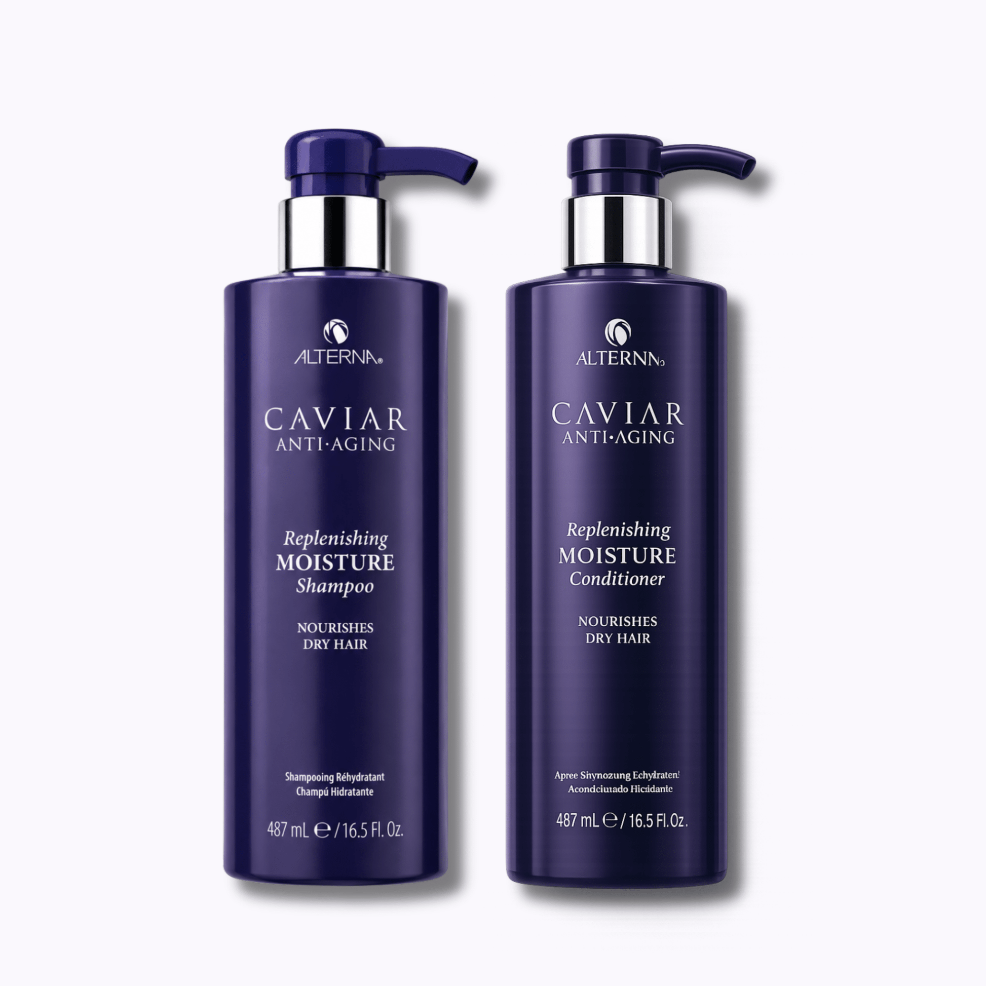 Alterna Caviar Anti-Aging Replenishing Moisture Shampoo & Conditioner Set - DermStreet