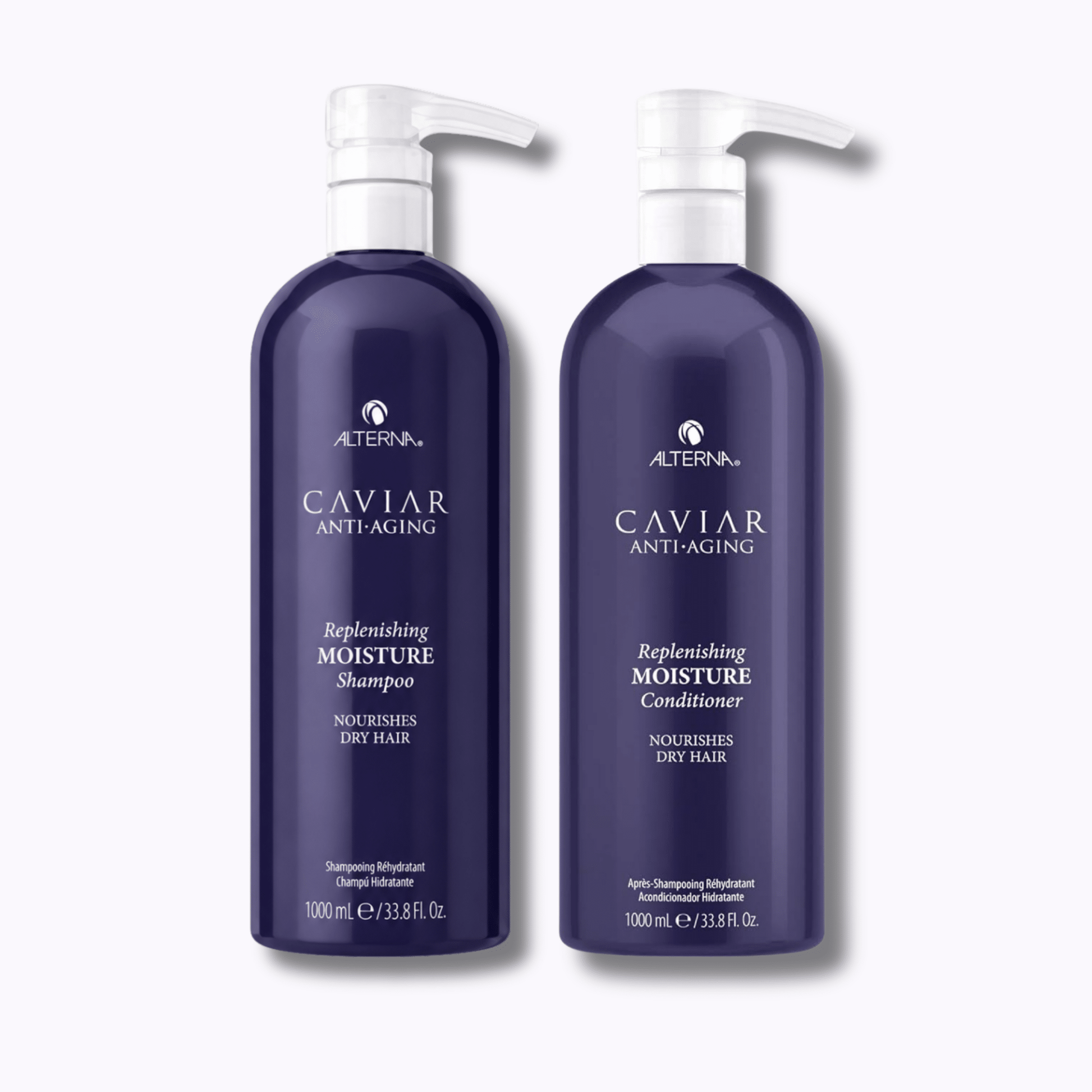 Alterna Caviar Anti-Aging Replenishing Moisture Shampoo & Conditioner Set - DermStreet