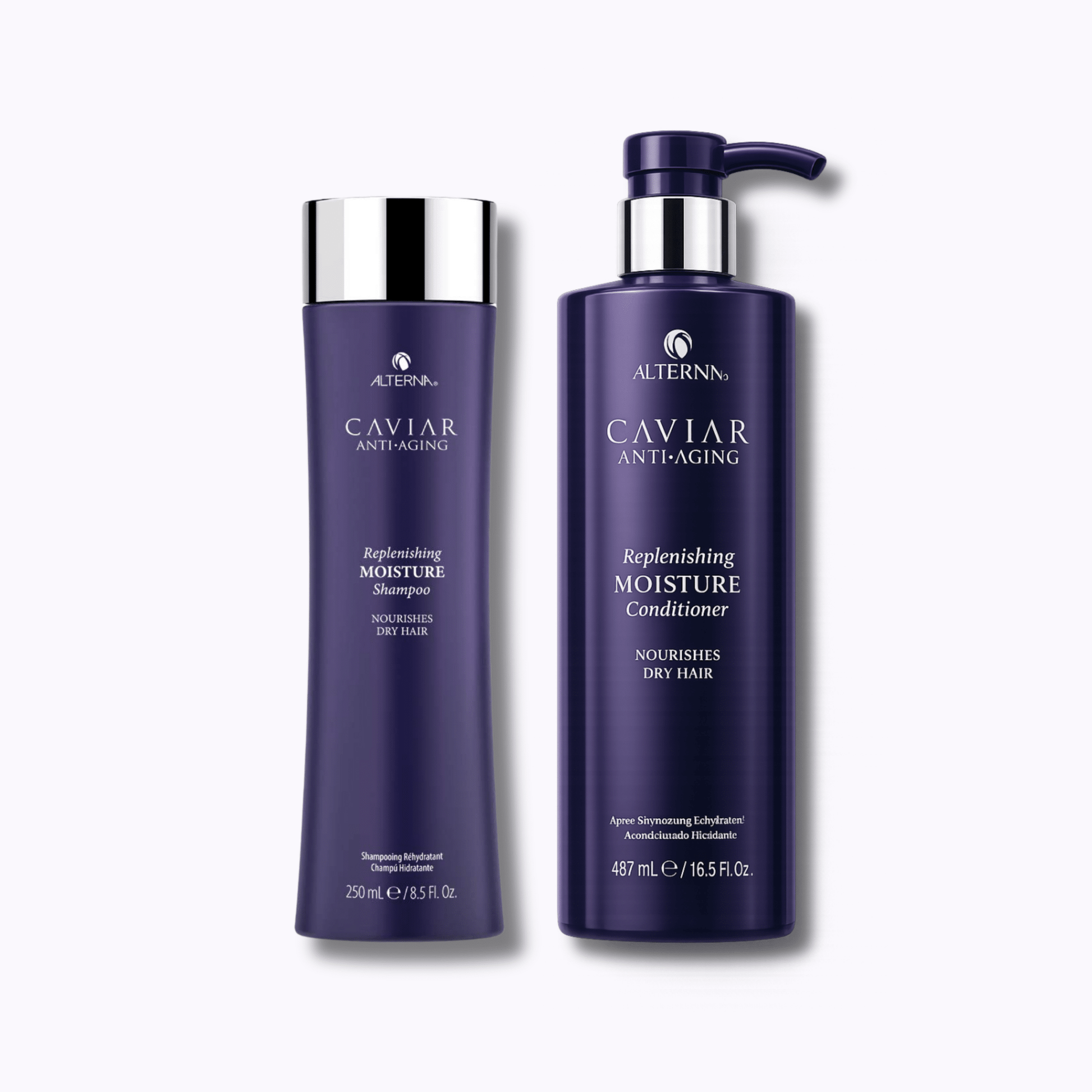 Alterna Caviar Anti-Aging Replenishing Moisture Shampoo & Conditioner Set - DermStreet