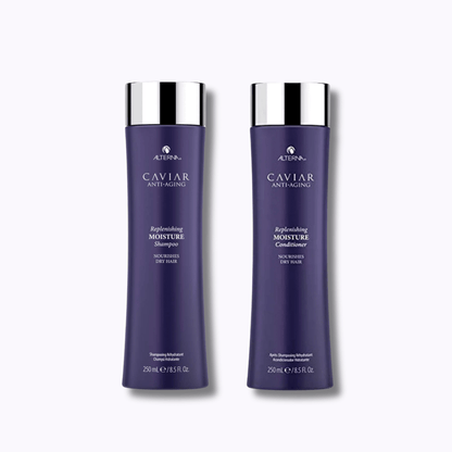 Alterna Caviar Anti-Aging Replenishing Moisture Shampoo & Conditioner Set - DermStreet