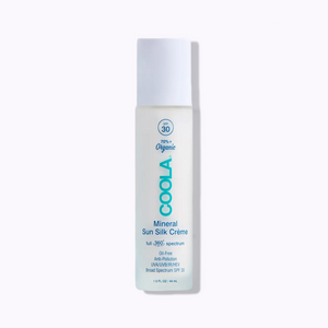 COOLA Full Spectrum 360° Mineral Sun Silk Moisturizer Organic Face Sunscreen, SPF 30