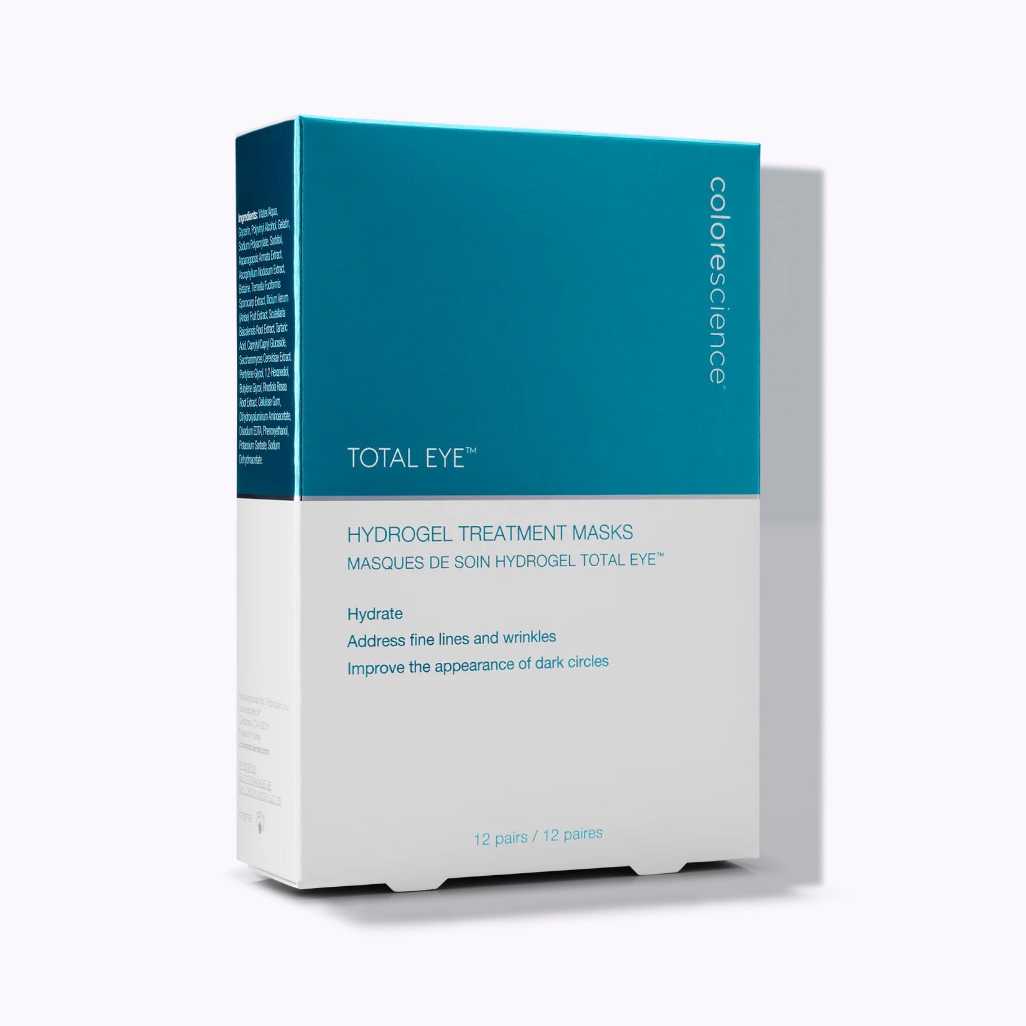 Colorescience Total Eye Hydrogel Treatment Masks - DermStreet