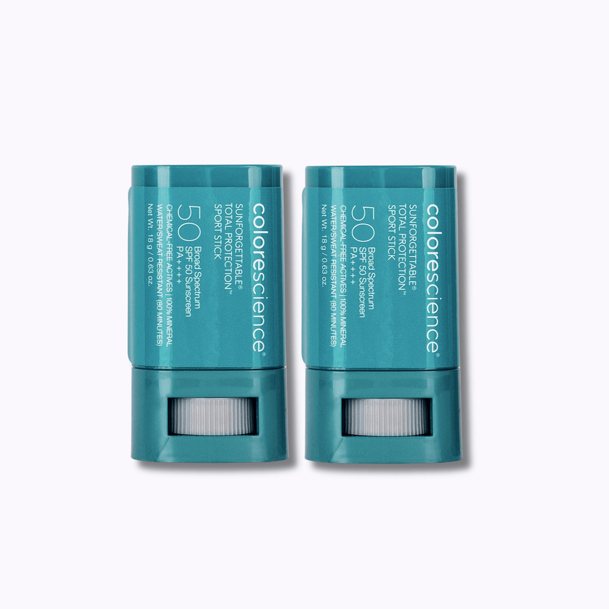 Colorescience Total Protection Sport Stick SPF 50 Twin Pack - DermStreet