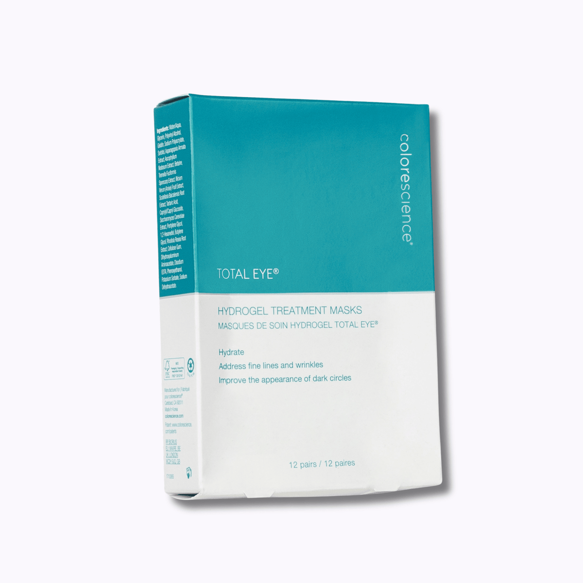 Colorescience Total Eye Hydrogel Treatment Masks - DermStreet