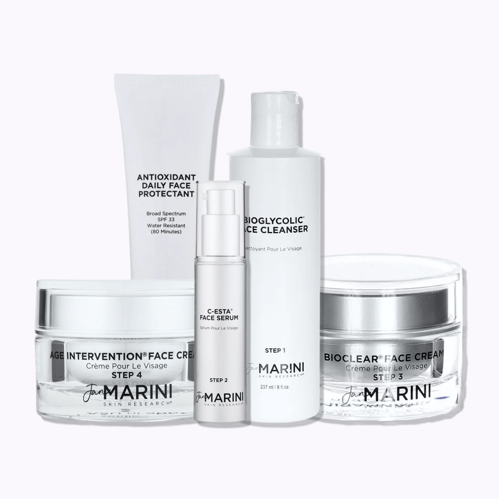 Jan Marini Skin Care Management System - Dry/Very Dry w/ Daily Physical Protectant SPF 33 - DermStreet