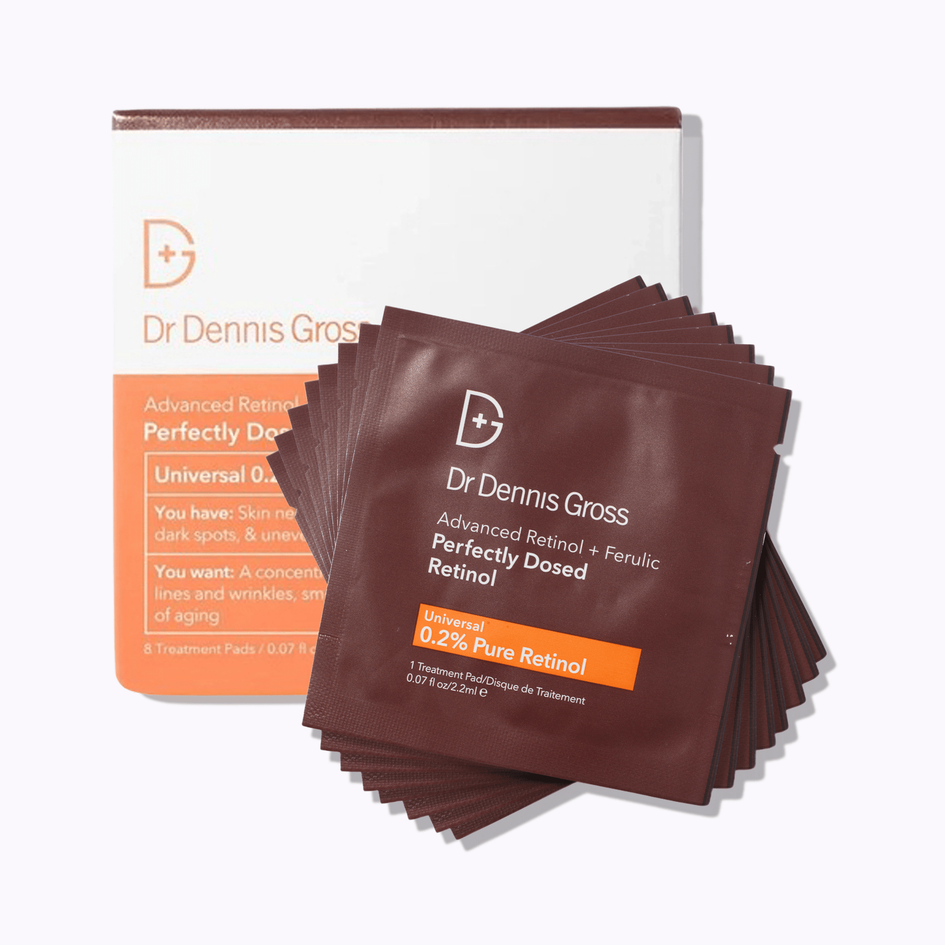Dr. Dennis Gross Skincare Advanced Retinol + Ferulic Perfectly Dosed Treatments Universal 0.2% - DermStreet