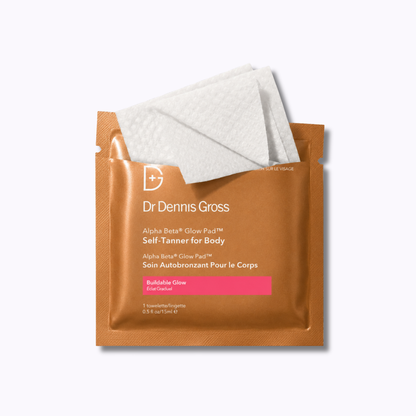Dr. Dennis Gross Skincare Alpha Beta Glow Pad Self-Tanner for Body