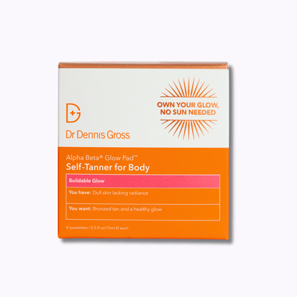 Dr. Dennis Gross Skincare Alpha Beta Glow Pad Self-Tanner for Body - DermStreet