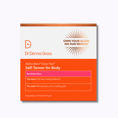 Dr. Dennis Gross Skincare Alpha Beta Glow Pad Self-Tanner for Body