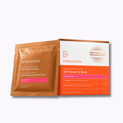 Dr. Dennis Gross Skincare Alpha Beta Glow Pad Self-Tanner for Body