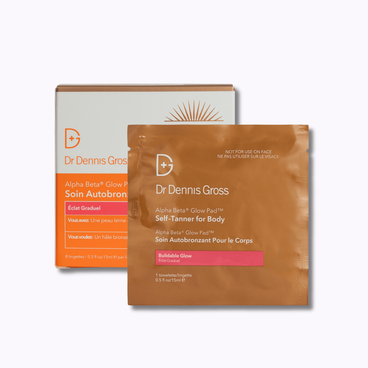 Dr. Dennis Gross Skincare Alpha Beta Glow Pad Self-Tanner for Body - DermStreet