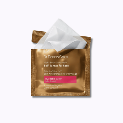 Dr. Dennis Gross Skincare Alpha Beta Glow Pad Self - Tanner for Face - DermStreet