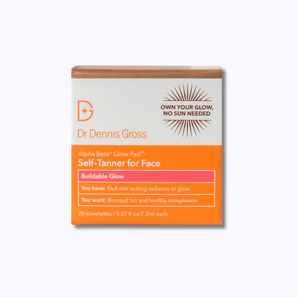 Dr. Dennis Gross Skincare Alpha Beta Glow Pad Self-Tanner for Face - DermStreet