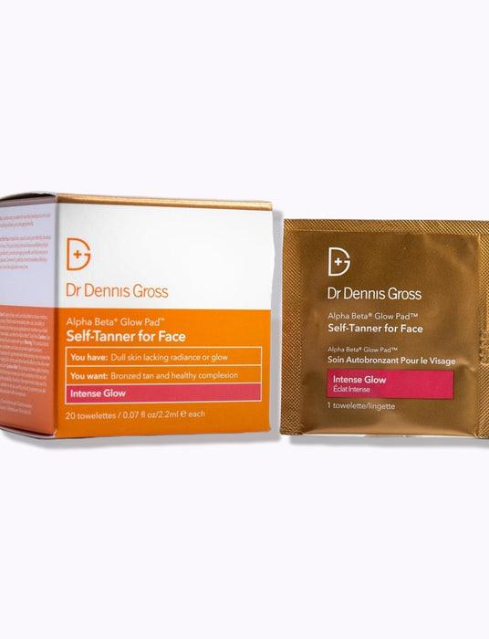 Dr. Dennis Gross Skincare Alpha Beta Glow Pad Self Tanner for Face Intense Glow - DermStreet