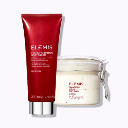 ELEMIS Frangipani Monoi Body Glow & Cream Set