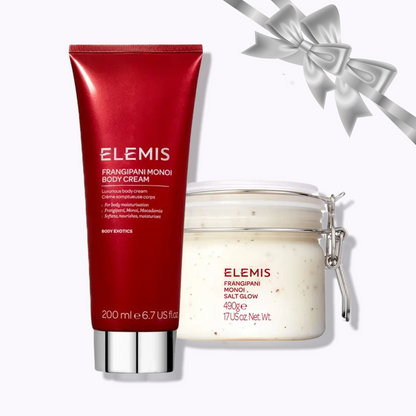 ELEMIS Frangipani Monoi Body Glow & Cream Set