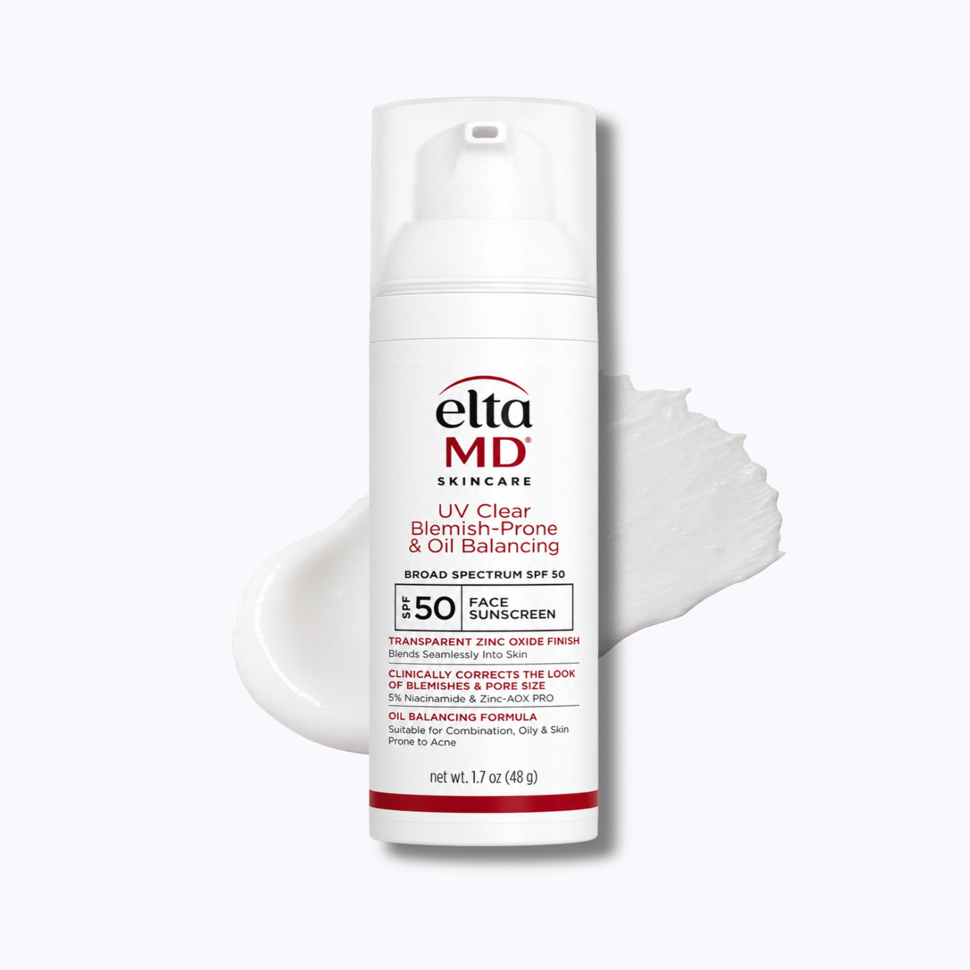 EltaMD UV Clear Blemish - Prone & Oil Balancing SPF 50 - DermStreet
