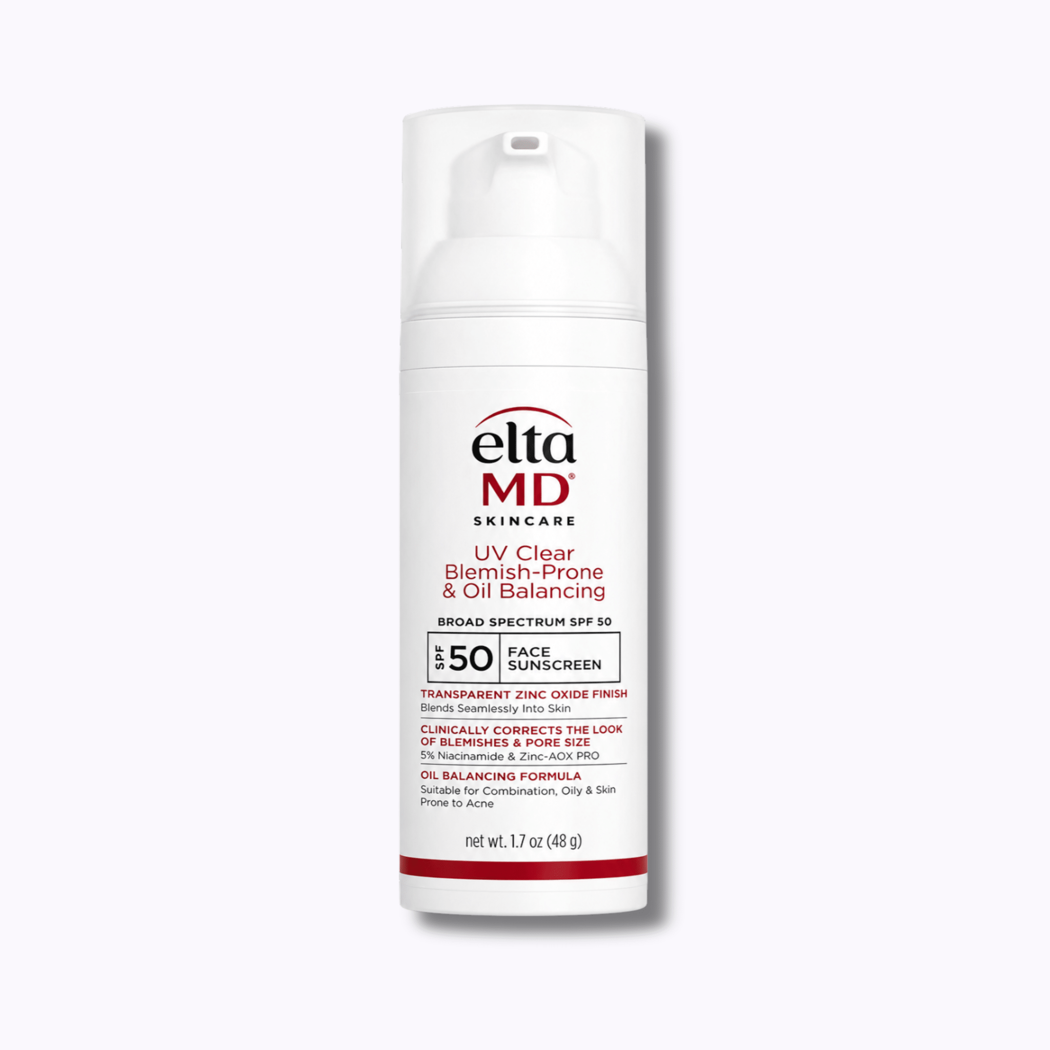 EltaMD UV Clear Blemish - Prone & Oil Balancing SPF 50 - DermStreet