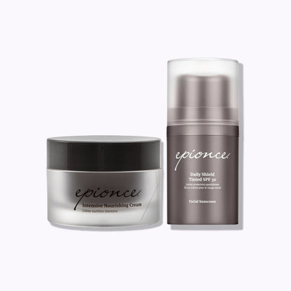 Epionce Nourishing Cream ﻿& Daily Shield Tinted SPF 50 Set