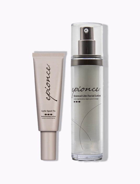 Epionce Lytic Sport Tx & Renewal Lite Facial Lotion Set - DermStreet