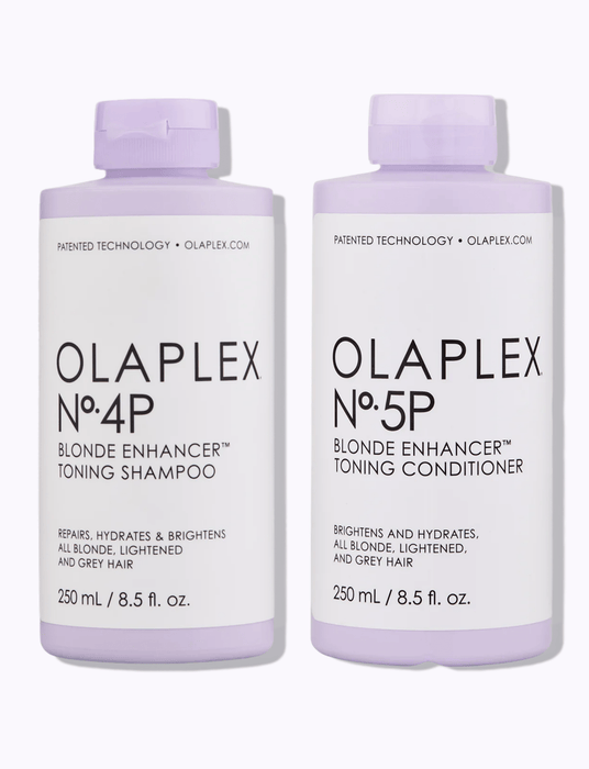 OLAPLEX Blonde Enhancer Toning Shampoo & Conditioner - DermStreet