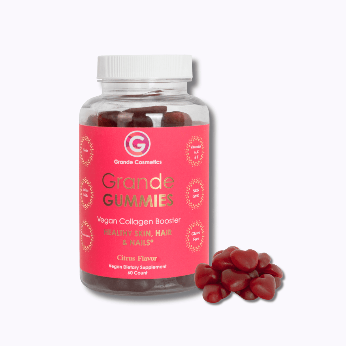 Grande Cosmetics GrandeGUMMIES Vegan Collagen Booster - DermStreet