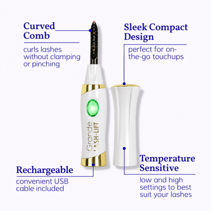 Grande Cosmetics - GrandeLASH-LIFT Heated Lash Curler - DermStreet