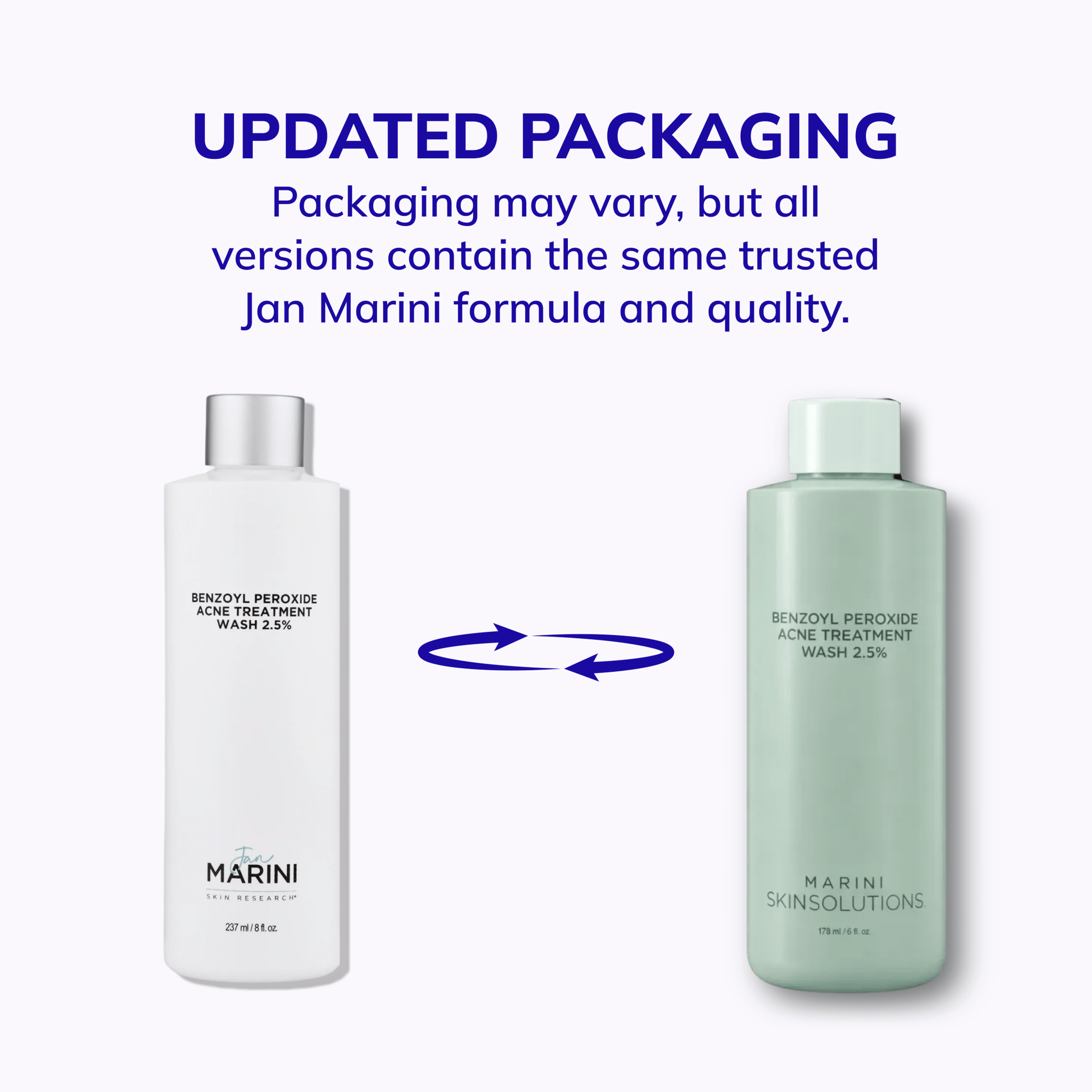 Marini SkinSolutions Benzoyl Peroxide Acne Treatment Wash 2.5% - DermStreet