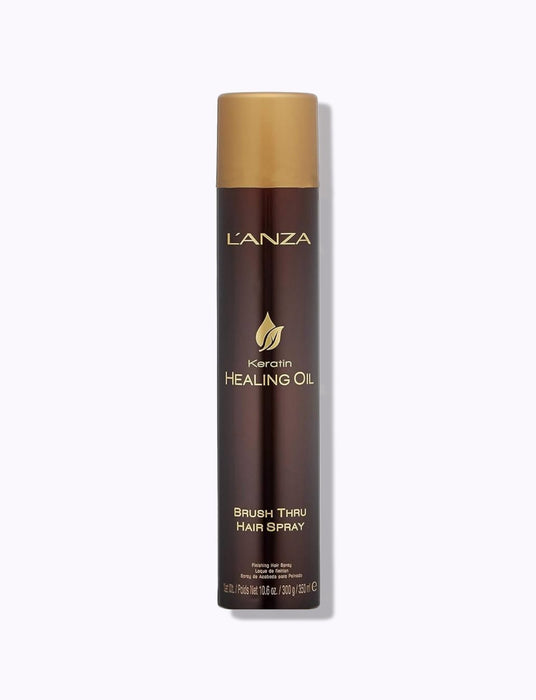 L'ANZA Keratin Healing Oil Brush Thru Hairspray - DermStreet