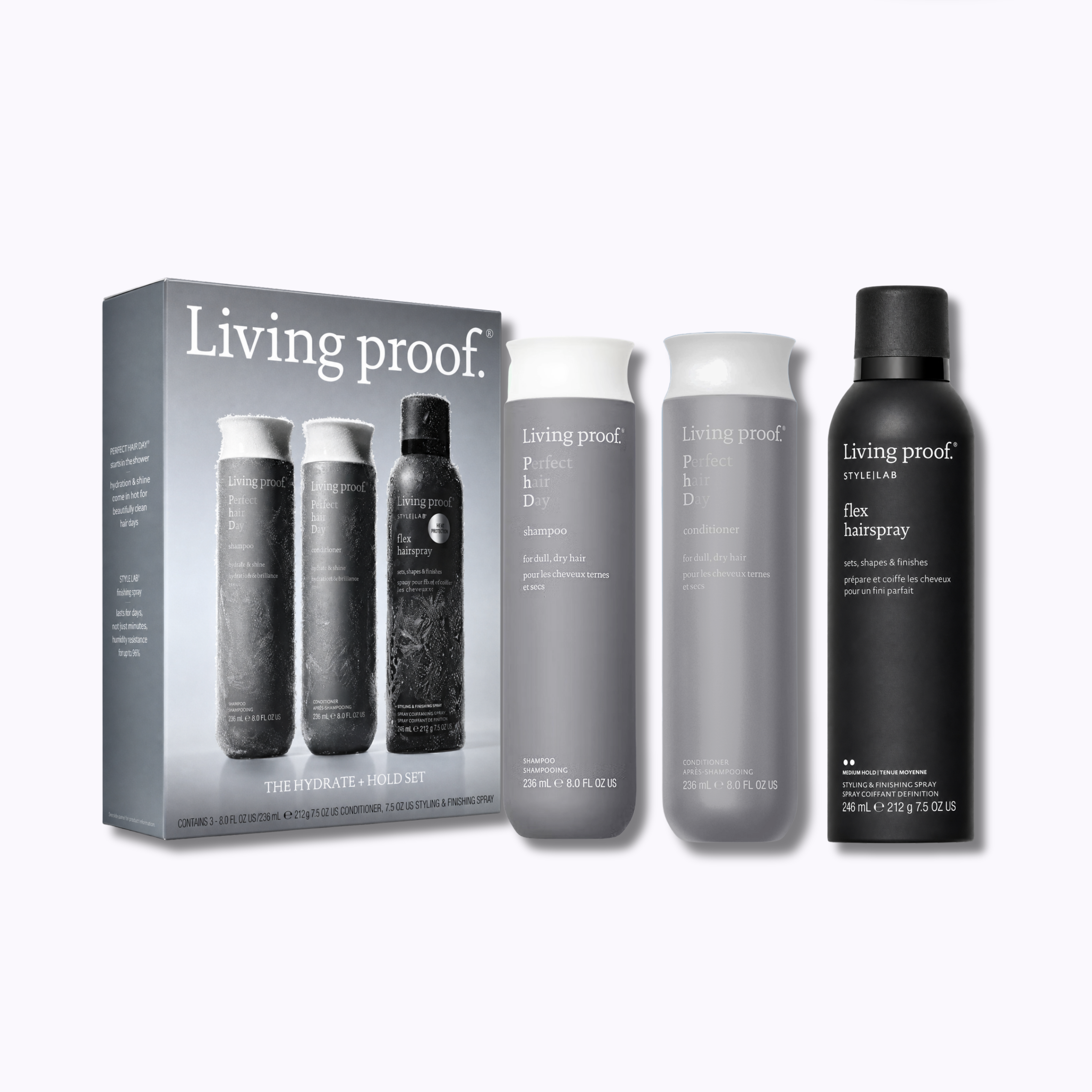 Living Proof The Hydrate + Hold Set