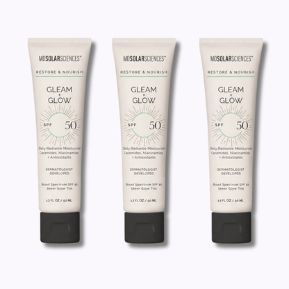 MDSolarSciences Gleam + Glow SPF 50 - DermStreet